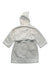 A White Bathrobes from The Little White Company in size 4T for girl. (Back View)