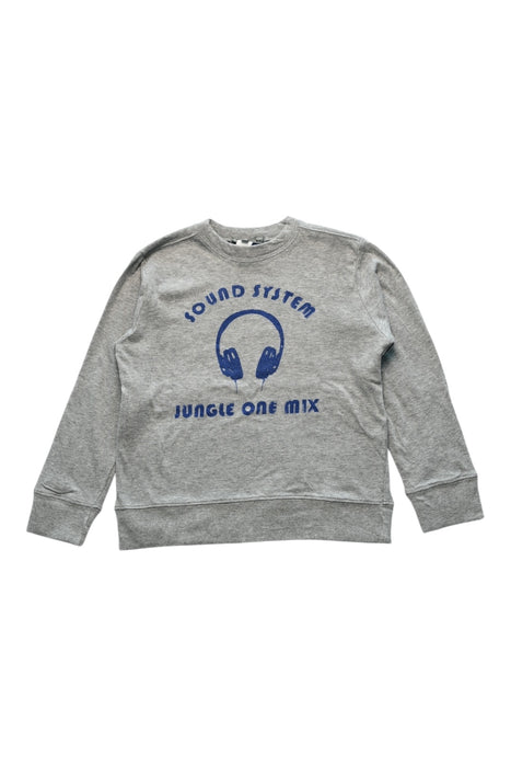 A Grey Crewneck Sweatshirts from Bonpoint in size 4T for boy. (Front View)