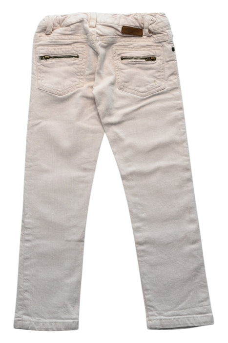 A White Jeans from Bonpoint in size 6T for girl. (Back View)