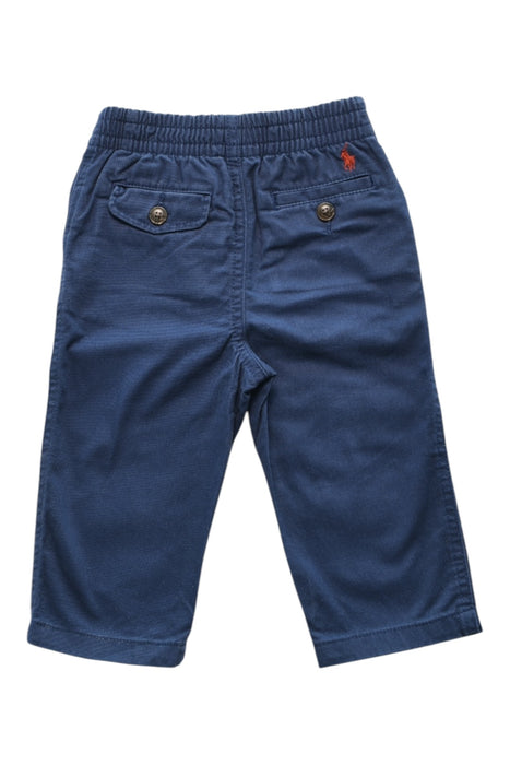 A Navy Casual Pants from Ralph Lauren in size 6-12M for boy. (Back View)