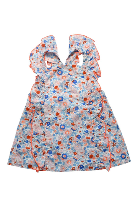 A Multicolour Sleeveless Tops from Jacadi in size 8Y for girl. (Front View)