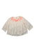 A Ivory Long Sleeve Tops from Bonpoint in size 10Y for girl. (Front View)