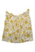 A Yellow Sleeveless Tops from Bonpoint in size 6T for girl. (Front View)