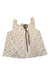 A Ivory Sleeveless Tops from Bonpoint in size 6T for girl. (Back View)