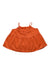 A Orange Sleeveless Tops from Bonpoint in size 3T for girl. (Back View)