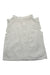 A White Sleeveless Tops from Bonpoint in size 6T for girl. (Back View)