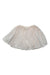 A Ivory Mid Skirts from Bonton in size 4T for girl. (Back View)