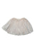 A Ivory Mid Skirts from Bonton in size 4T for girl. (Back View)