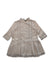 A Beige Long Sleeve Dresses from Bonpoint in size 4T for girl. (Back View)