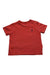 A Red Short Sleeve T Shirts from Ralph Lauren in size 3-6M for boy. (Front View)