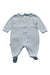 A Blue Onesies from Jojo Maman Bébé in size 3-6M for boy. (Back View)