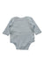 A Blue Long Sleeve Bodysuits from Ralph Lauren in size 0-3M for boy. (Back View)