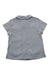 A Blue Short Sleeve Shirts from Mayoral in size 6-12M for boy. (Back View)