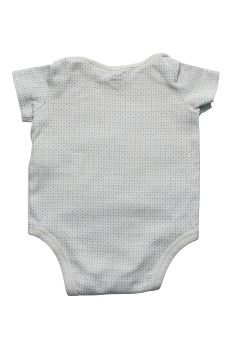 A White Short Sleeve Bodysuits from Ralph Lauren in size 0-3M for neutral. (Back View)