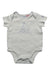 A White Short Sleeve Bodysuits from Ralph Lauren in size 0-3M for neutral. (Front View)