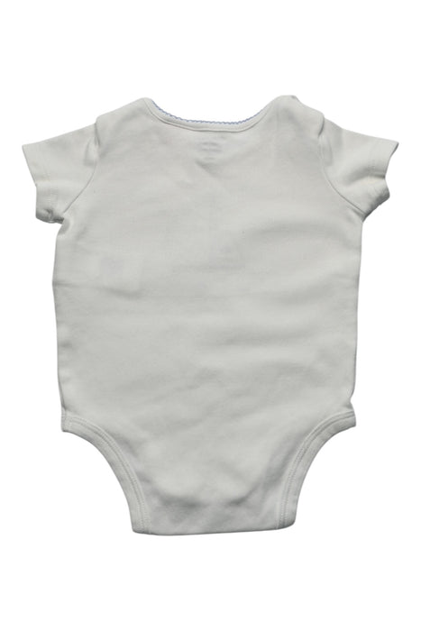 A White Short Sleeve Bodysuits from Ralph Lauren in size 0-3M for neutral. (Back View)