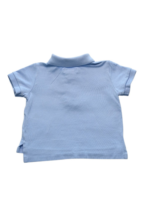A Blue Short Sleeve Polos from Ralph Lauren in size 6-12M for boy. (Back View)