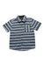 A Blue Short Sleeve Shirts from DKNY in size 5T for boy. (Front View)