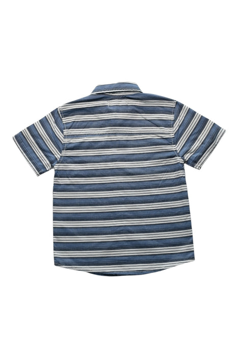A Blue Short Sleeve Shirts from DKNY in size 5T for boy. (Back View)