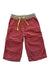 A Red Shorts from Boden in size 6T for boy. (Front View)
