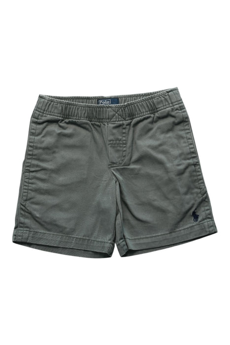 A Green Shorts from Polo Ralph Lauren in size 4T for boy. (Front View)