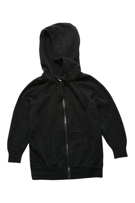 A Black Zippered Sweatshirts from NORTH SOUTH MERINO in size 3T for boy. (Front View)