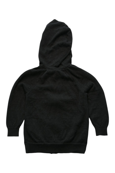 A Black Zippered Sweatshirts from NORTH SOUTH MERINO in size 3T for boy. (Back View)