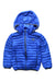 A Blue Puffer/Quilted Coats & Outerwear from The North Face in size 12-18M for boy. (Front View)