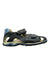 A Black Sandals from Pablosky in size 4T for boy. (Front View)