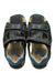 A Black Sandals from Pablosky in size 4T for boy. (Back View)