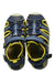 A Blue Sandals from Geox in size 4T for boy. (Back View)