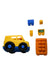 A Multicolour Cars Trucks Trains & Remote Control from Mega Bloks in size O/S for neutral. (Back View)