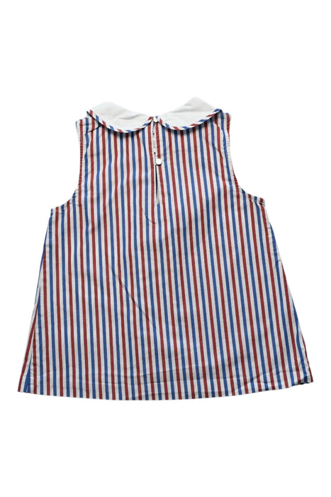 A Multicolour Sleeveless Tops from Jacadi in size 8Y for girl. (Back View)