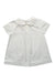 A White Short Sleeve Tops from Jacadi in size 8Y for girl. (Front View)