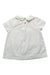 A White Short Sleeve Tops from Jacadi in size 8Y for girl. (Back View)