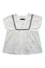 A White Short Sleeve Tops from Jacadi in size 8Y for girl. (Front View)