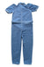 A Blue Short Sleeve Jumpsuits from Mini Rodini in size 11Y for girl. (Back View)