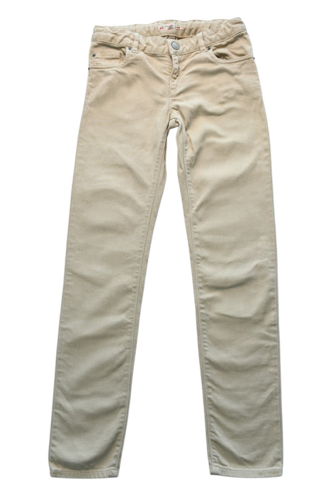 A Beige Casual Pants from Bonpoint in size 10Y for girl. (Front View)