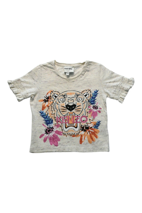 A Multicolour Short Sleeve T Shirts from Kenzo in size 2T for girl. (Front View)