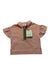A Pink Short Sleeve Polos from Burberry in size 2T for girl. (Front View)