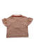A Pink Short Sleeve Polos from Burberry in size 2T for girl. (Back View)