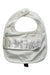 A White Bibs from Gucci in size 0-3M for girl. (Back View)