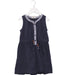 A Navy Sleeveless Dresses from Crewcuts in size 5T for girl. (Front View)