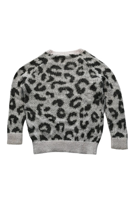 A Grey Knit Sweaters from Seed in size 2T for girl. (Back View)