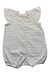 A Pink Sleeveless Rompers from Ralph Lauren in size 6-12M for girl. (Front View)