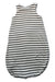 A Black Sleepsacs from Petit Bateau in size 12-18M for neutral. (Back View)