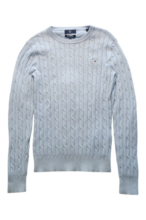 A Blue Knit Sweaters from GANT in size 12Y for girl. (Front View)