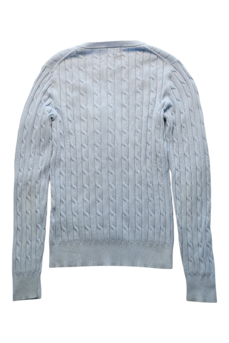A Blue Knit Sweaters from GANT in size 12Y for girl. (Back View)