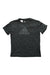 A Black Short Sleeve T Shirts from Adidas in size 10Y for girl. (Front View)