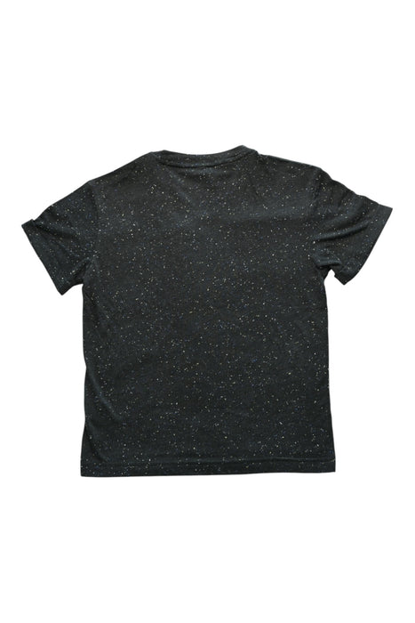 A Black Short Sleeve T Shirts from Adidas in size 10Y for girl. (Back View)